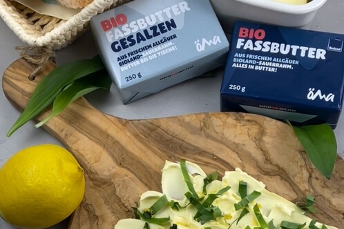 Rezept Fr&uuml;hlings Butter Brett