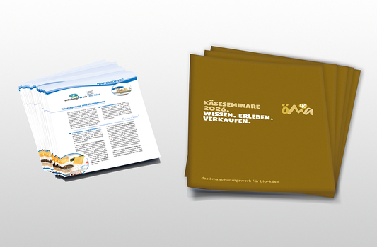 ÖMA Flyer/Werbeblatt/Warenkunde/Broschüren