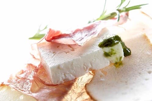 Rezept Feta Schafk&auml;se-Sandwich mit Cecinas de Leon