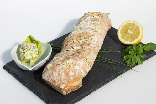 Rezept Kr&auml;uterbutter-Baguette f&uuml;r den Grill