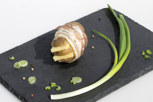 Rezept Gegrillte K&auml;se-Kartoffel