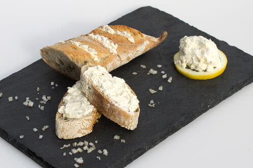 Rezept Frischk&auml;se-Baguette vom Grill